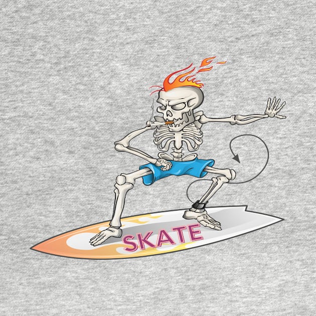 how to ride a skateboard, skateboard skeletons by joy 32